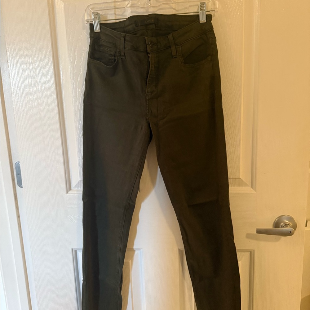 Joe's Jeans Dark Olive Skinny Jeans